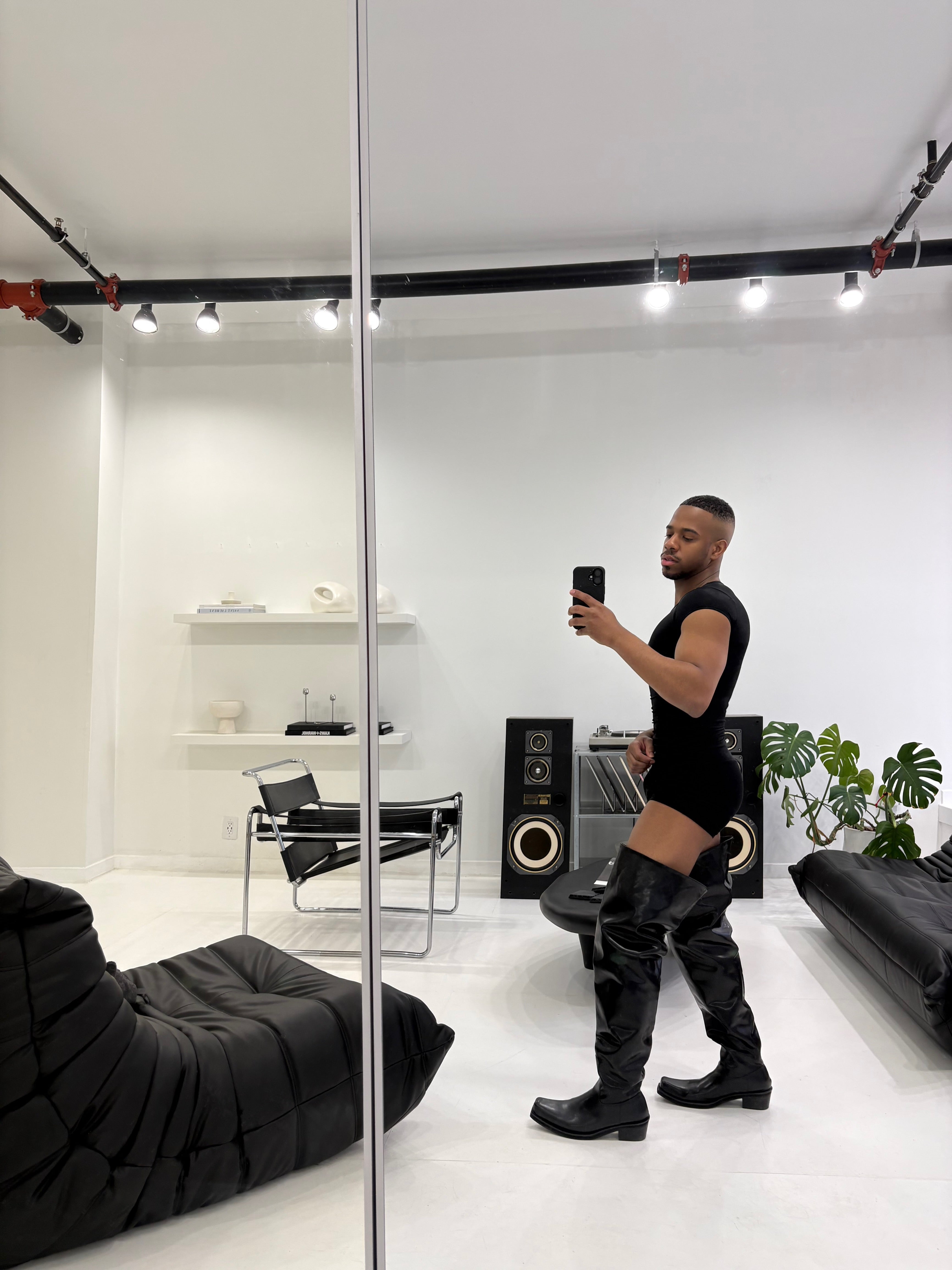 KHAI OVER-THE-KNEE BOOTS